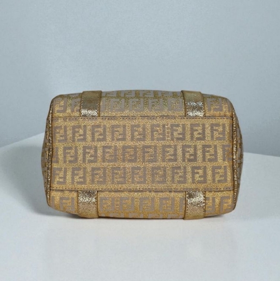 ✨️Authentic Mini Fendi Gold Boston Bag - Picture 11 of 13